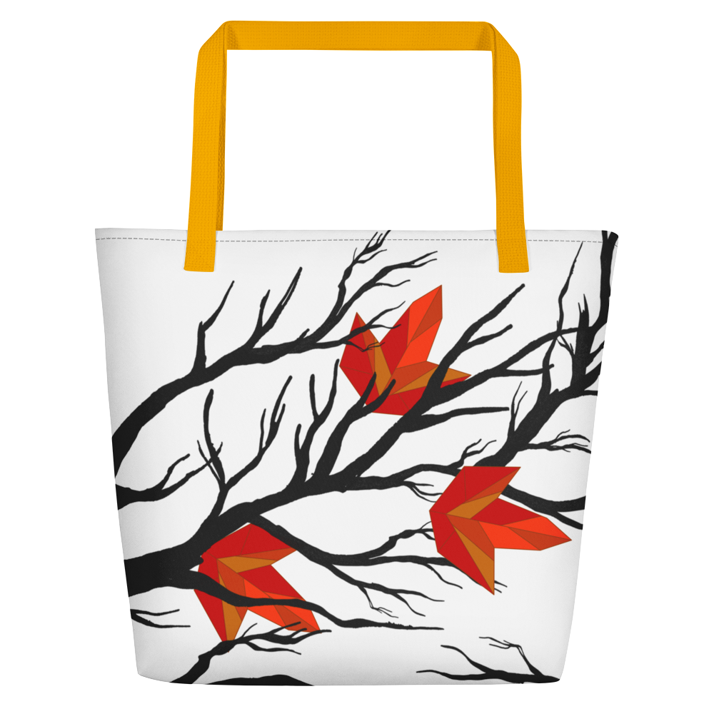 Autumn Leaves Beach Bag